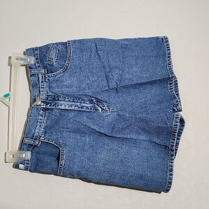 Vintage Lawman Western Shorts Womens Juniors Size 9 Denim Bermuda Y2K 90s